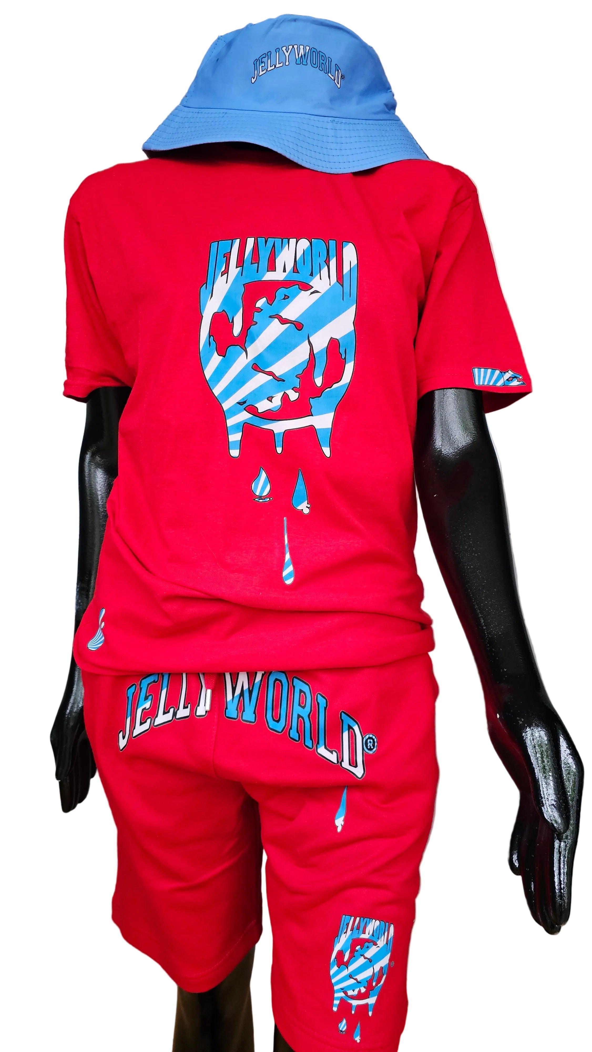 icee edition men's short set red