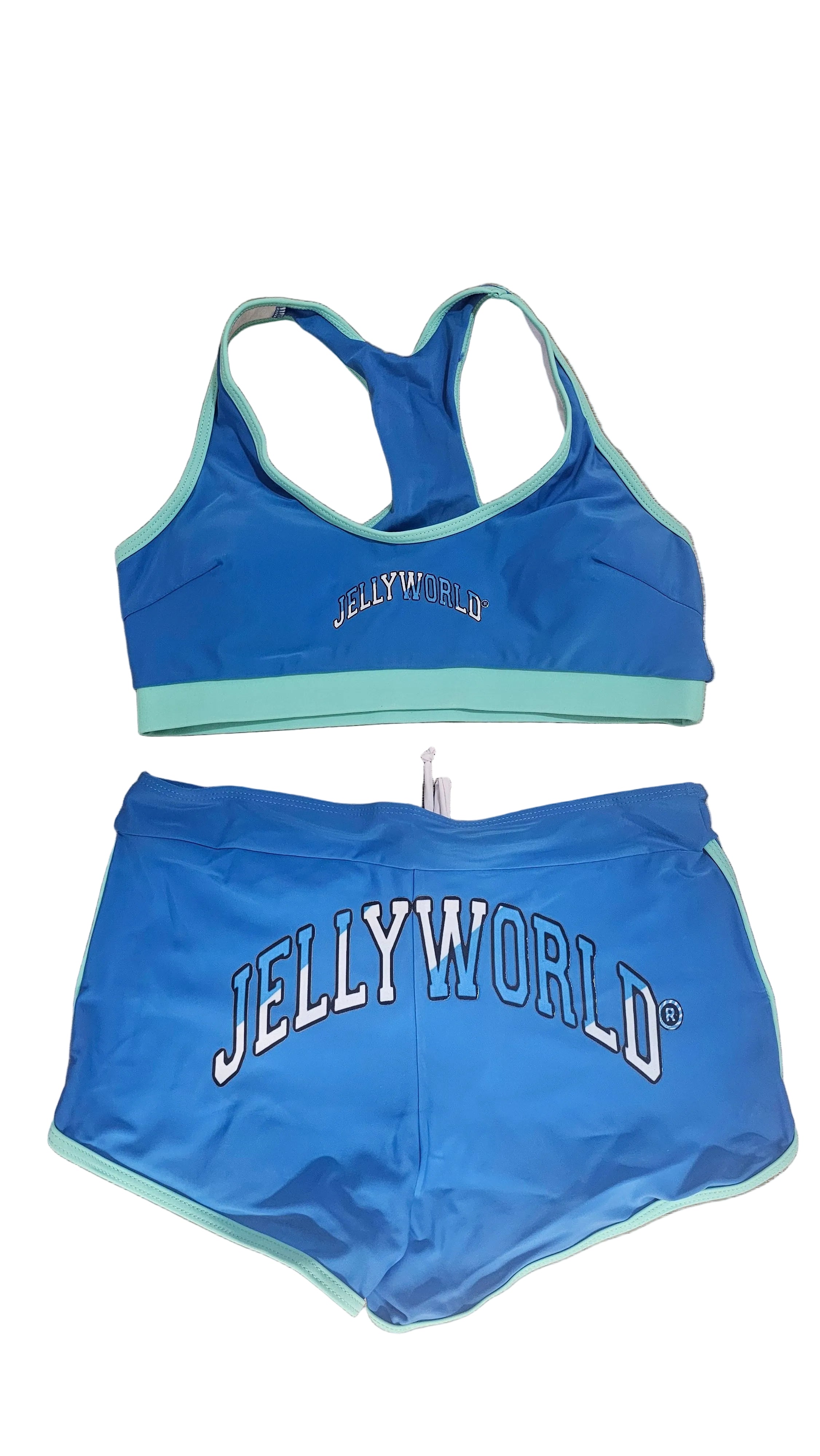 boyshort bikini set w/ tummy control- medium