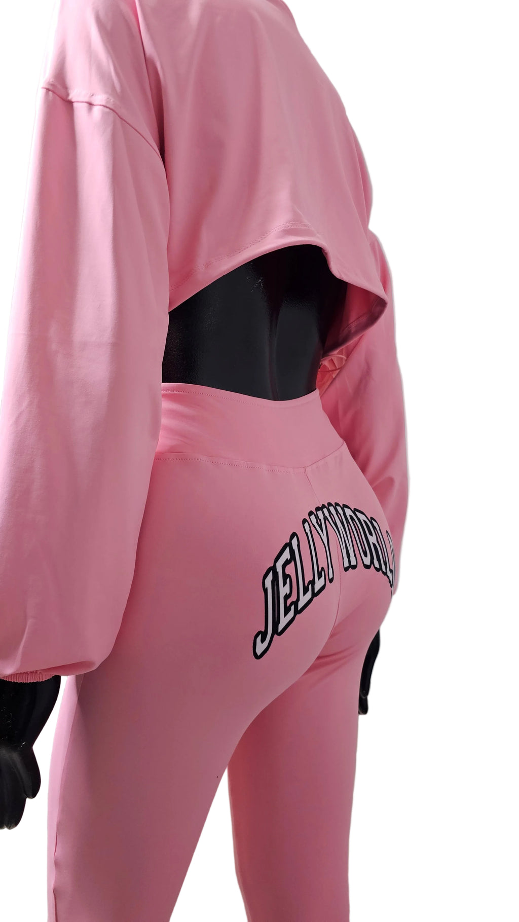 ladies crop jacket/leggings set