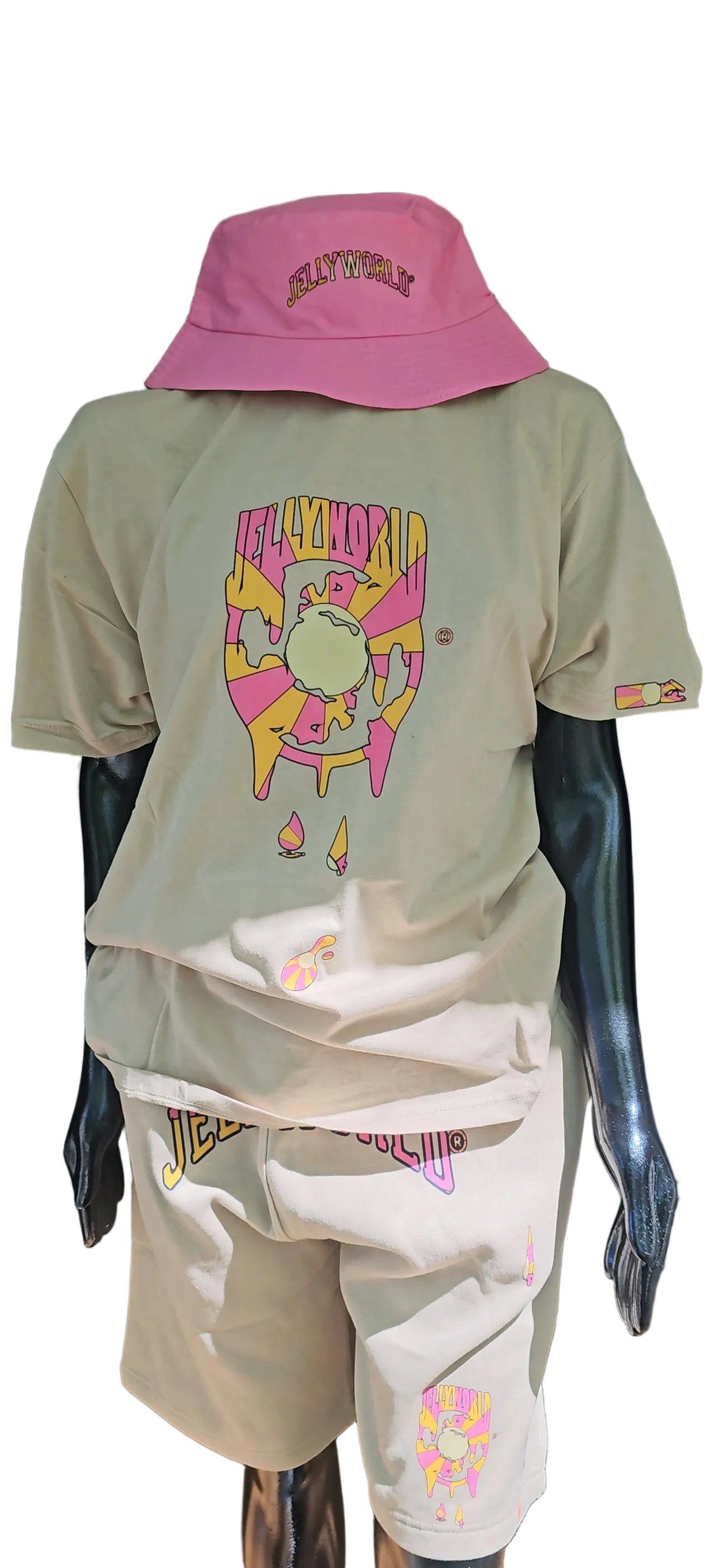 P/lemonade kakhi w/bucket hat